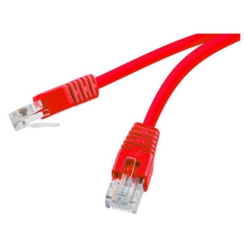 Кабель Patch Cord UTP кат.5e 0,5м BoxIT BX-PCUL-5e-005-RD