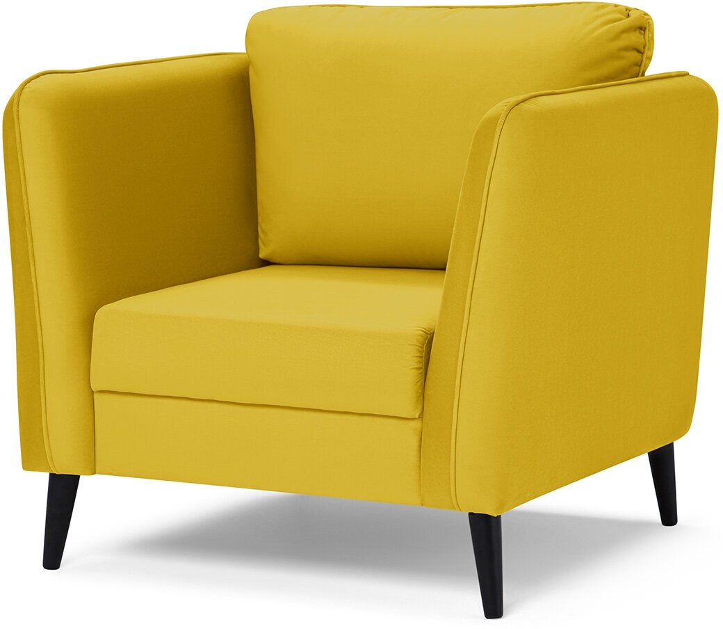 Кресло SCANDICA Аликанте, 91х92х89 см, цвет горчичный