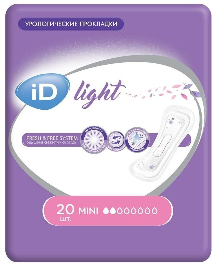 Урологические прокладки iD Light Mini