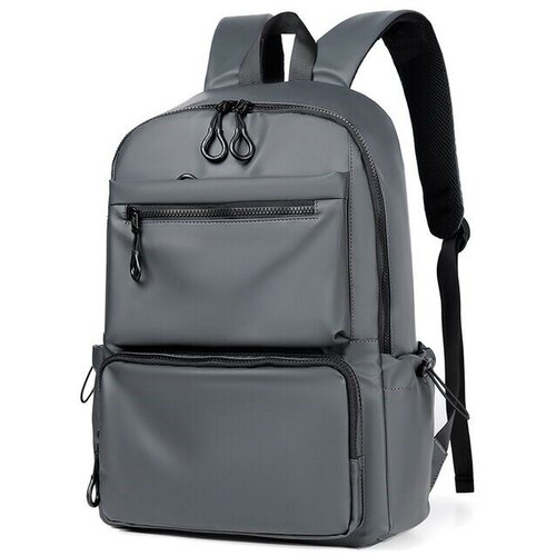 Рюкзак городской/ рюкзак школьный/ Рюкзак для ноутбука мужской серый