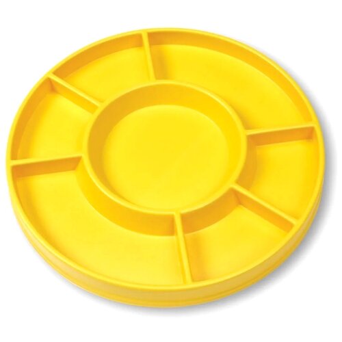 Развивающая игрушка Learning Resources Круглый лоток, желтый развивающая игра проворная белка learning resources