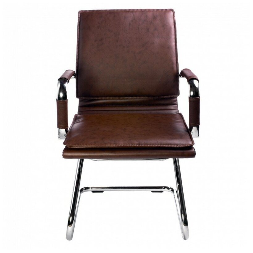 Кресло офисное Бюрократ CH-993-Low-V/Brown низкая спинка коричневый искусственная кожа