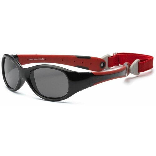 Солнцезащитные очки Real Kids, black/red