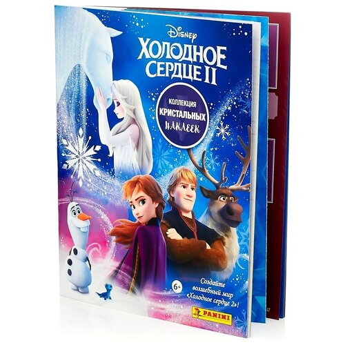 Panini Альбом для наклеек Frozen. Коллекция кристальных наклеек, 140 шт. альбом для наклеек холодное сердце 2 crystal edition