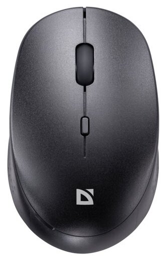 Мышь беспроводная Defender MB027 бесшумнвя, чёрная