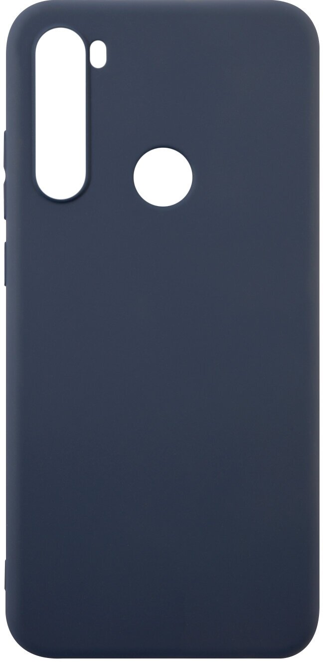 Защитный чехол для Xiaomi Redmi Note 8T/Сяоми Редми Нот 8Т/Накладка силиконовая синий