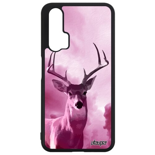 фото Чехол на смартфон honor 20, "олень" косуля рога utaupia