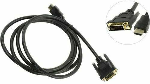 Кабель HDMI <-> DVI-D Tv-com LCG135E-2м