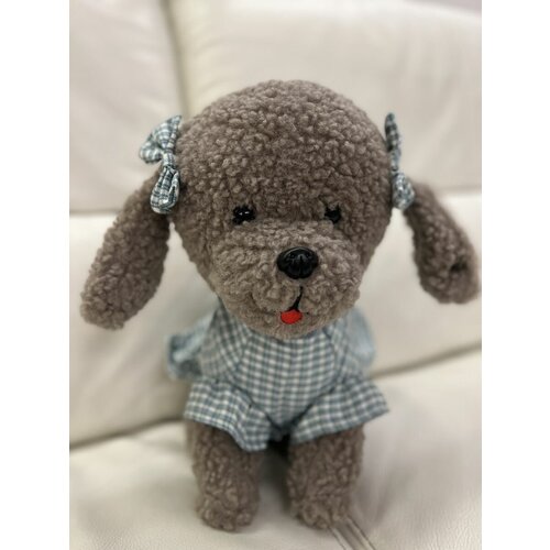 Собачка пудель 35см