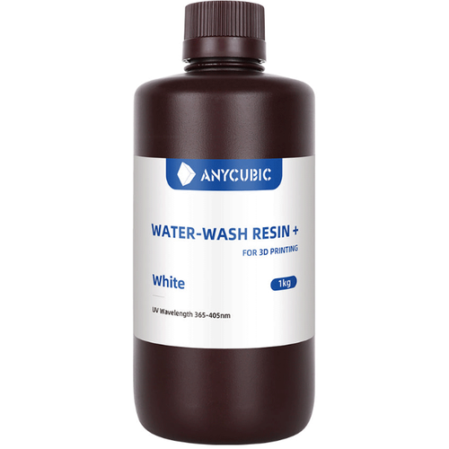 Фотополимер Anycubic Water-Wash Resin+, белый (1 кг)