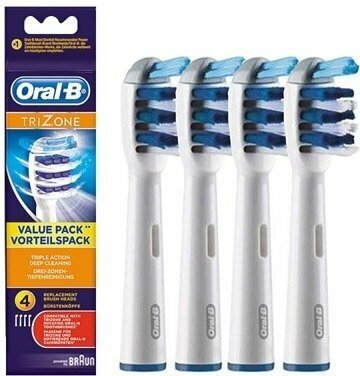 Насадки для зубной щетки Oral-B Trizone, 4 шт - фотография № 16