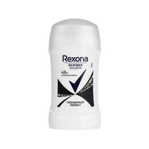 Антиперспирант твердый женский rexona невидимый эффект, п/б, 30 мл