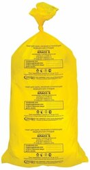 Мешки для мусора Avikomp класс Б 100 л, 20 шт., желтый