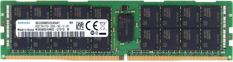 Оперативная память для компьютера Samsung M393A8G40MB2-CTD DIMM 64Gb DDR4 2666MHz