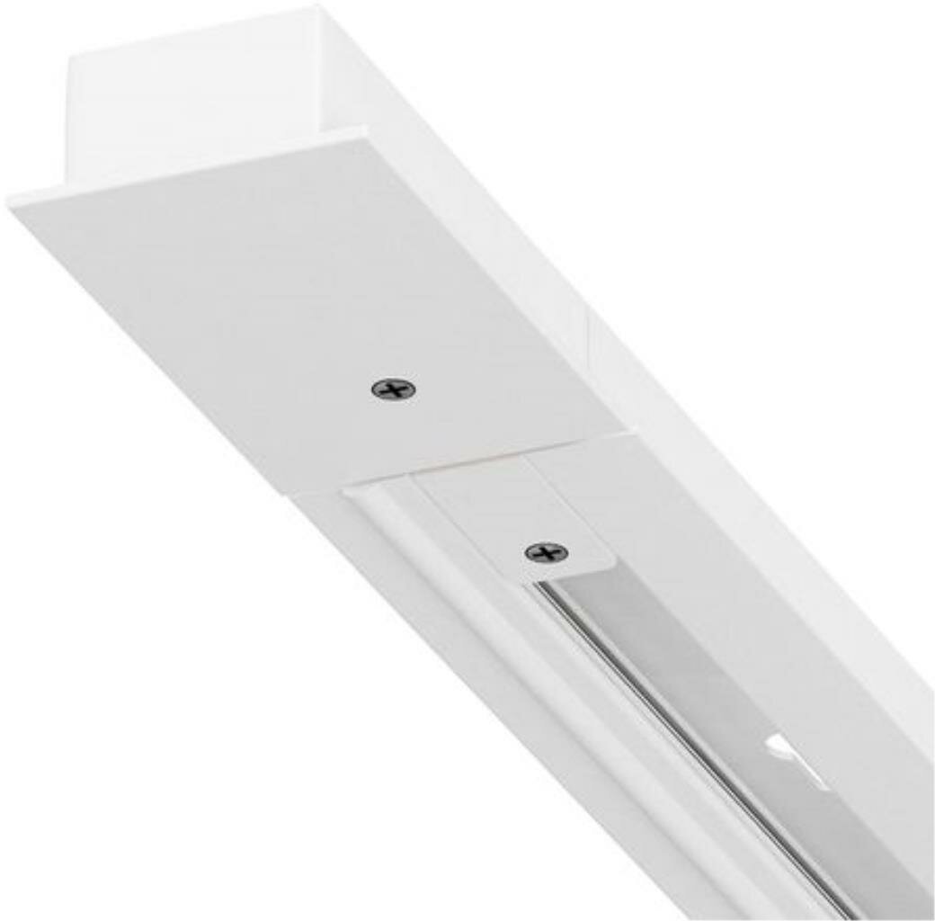 Шинопровод встраиваемый Arte Lamp TRACK ACCESSORIES 200 см белый - фото №6