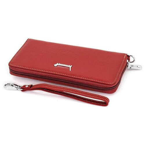 фото Женский кожаный кошелек на молнии sergio valentini св 8101-2055/2