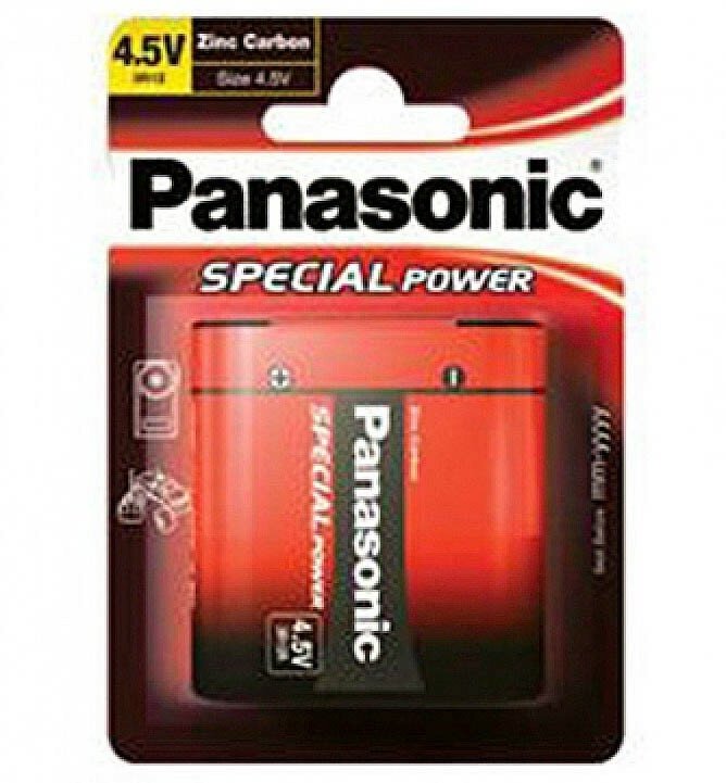 Батарейка 3R12 Panasonic Zinc Carbon ВL-1 4,5V солевая 1шт