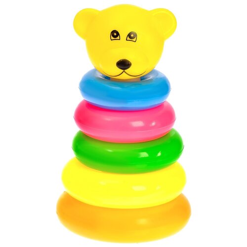 фото Пирамидка "мишка", 5 колец 2996264 сима-ленд