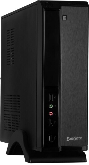 Корпус MiniITX Exegate MI-207 Black miniITX/mATX M300 (EX268688RUS)