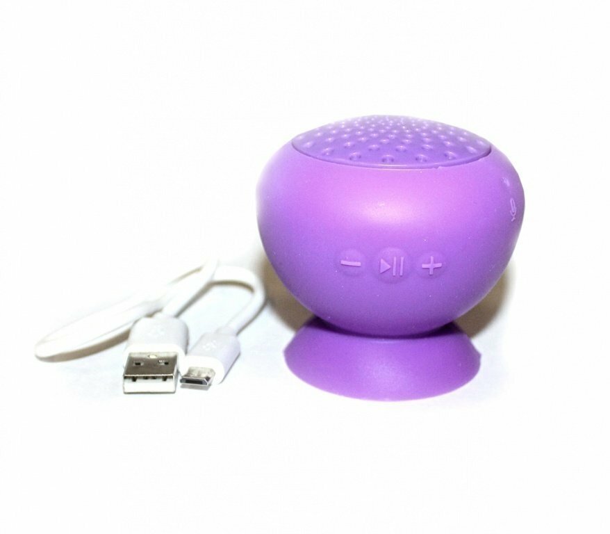 Динамик (Mushroom waterproof bluetooth speaker, Rebel Speaker - Water Resistant Bluetooth Speaker & Speakerpho