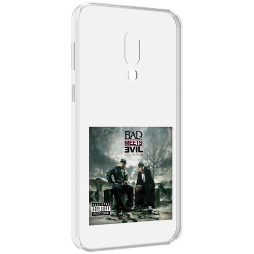 Чехол MyPads Eminem BAD MEETS EVIL – HELL THE SEQUEL для Meizu 16 Plus / 16th Plus задняя-панель-накладка-бампер