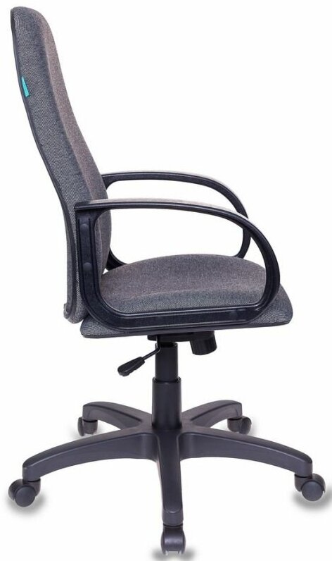 Кресло руководителя Бюрократ CH-808AXSN серый 3C1 крестовина пластик - фотография № 3