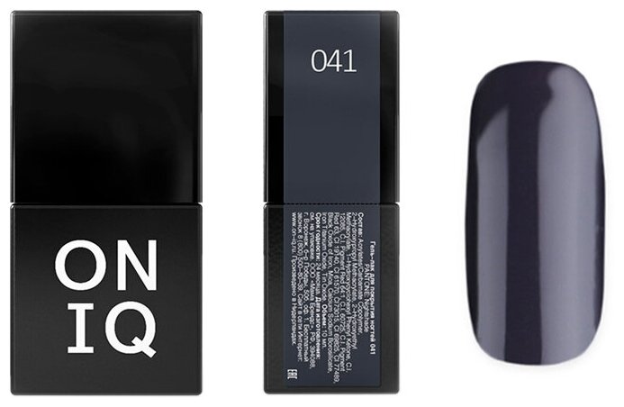 ONIQ гель-лак для ногтей Pantone, 10 мл, 041 Nightshade