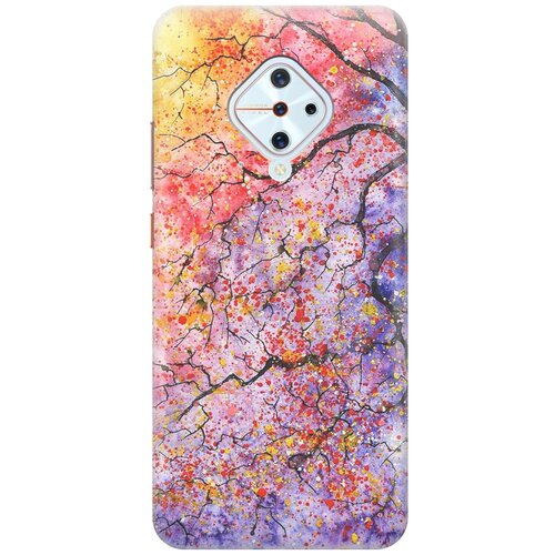 фото Re:pa накладка transparent для vivo v17 с принтом "лето в ветках"