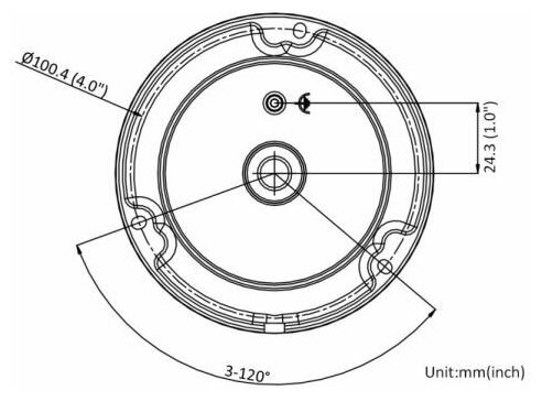 Видеокамера IP HIWATCH Pro , 2160p, 4 мм, белый - фото №9