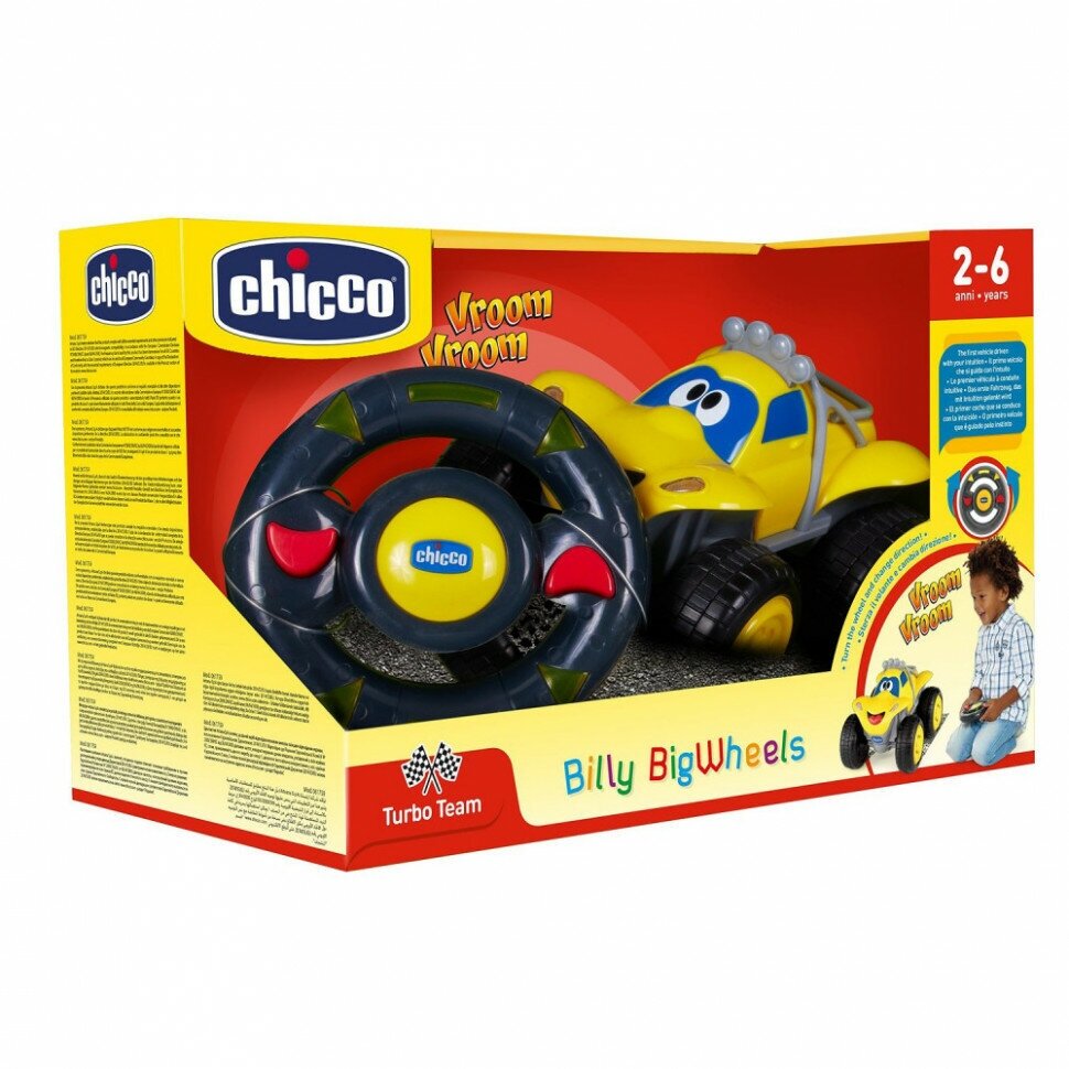Машинка Chicco Билли Большие колеса (617592/61759) 1:5 20