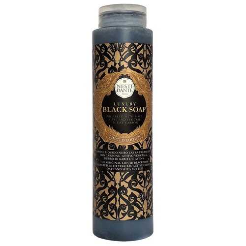 Гель для душа Nesti Dante Luxury black soap, 300 мл