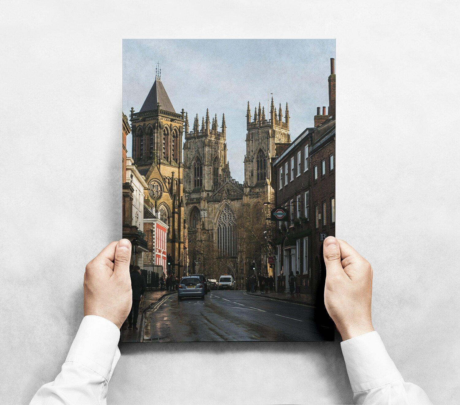 Плакат "Йоркский собор" / Интерьерный постер формата А2 (40х60 см) без рамы