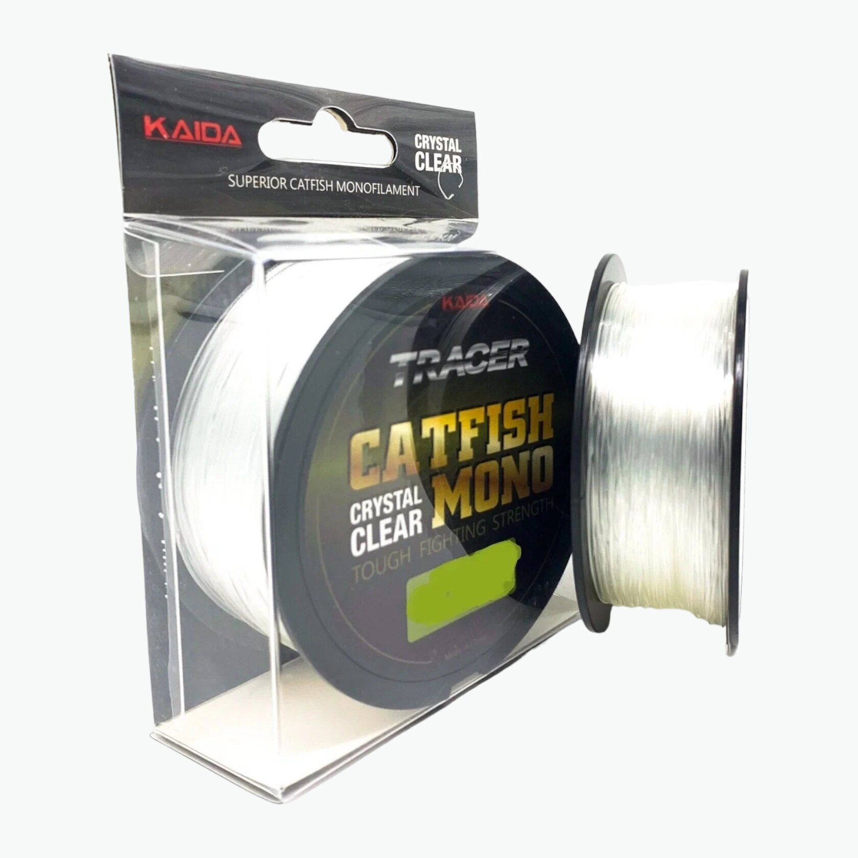 Леска KAIDA CATFISH MONO 150м, 18.6 кг - Прозрачная