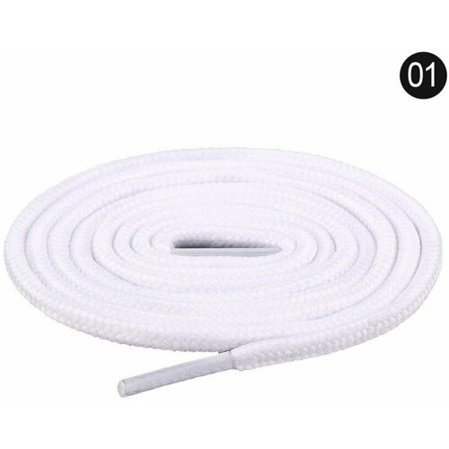 Шнурки / Street Soul / Круглые шнурки для беговых кроссовок 1200 x 5 мм / белый