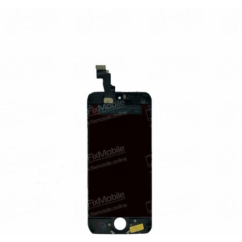 Дисплей с тачскрином для Apple iPhone 5C (черный) дисплей для apple iphone 4s с тачскрином черный оптима