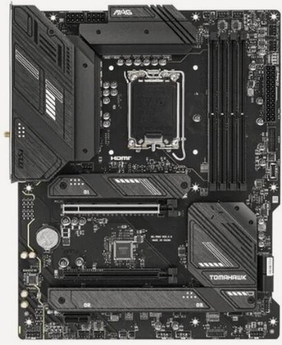 Изображение товара Материнская плата Msi MAG B760 TOMAHAWK WIFI (LGA1700, ATX)