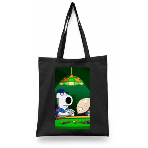 фото Сумка шоппер каждому своё, черный