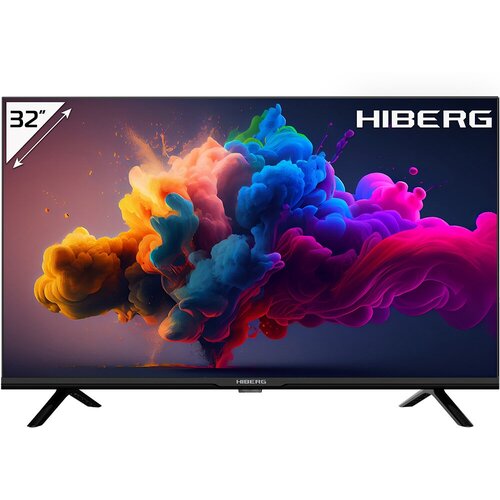 Телевизор HIBERG 32Y HD-R, диагональ 32 дюйма, HD, Smart TV, голосовое управление Алиса