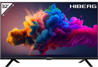 Телевизор HIBERG 32Y HD-R, диагональ 32 дюйма, HD, Smart TV, голосовое управление Алиса