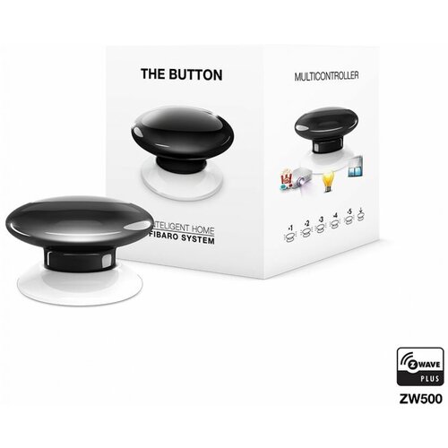 Кнопка FIBARO The Button, черная