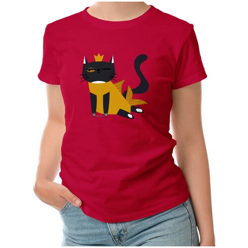 фото Футболка roly, размер m, красный