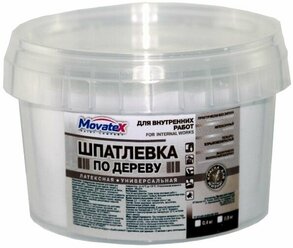 Movatex Шпаклевка по дереву белая 0,4кг Т02353