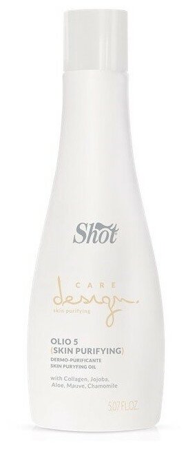 Shot Care Design Skin Purifying Масло 5 функций дермоочищающее для кожи головы, 150 г, 150 мл