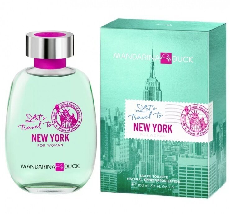 Туалетная вода Mandarina Duck Let`s Travel To New York For Woman 100 мл