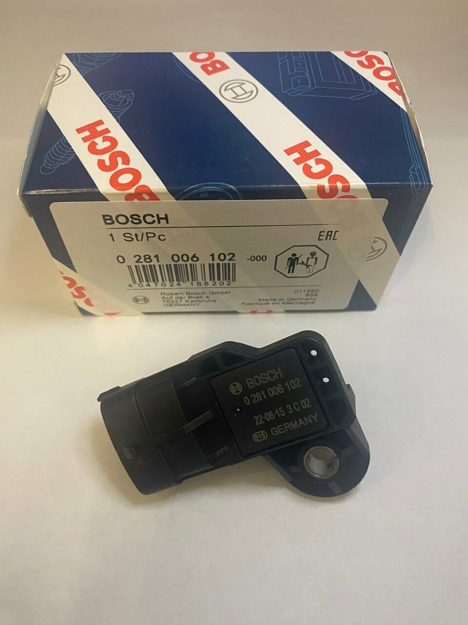 Датчик давления Bosch 0281006102