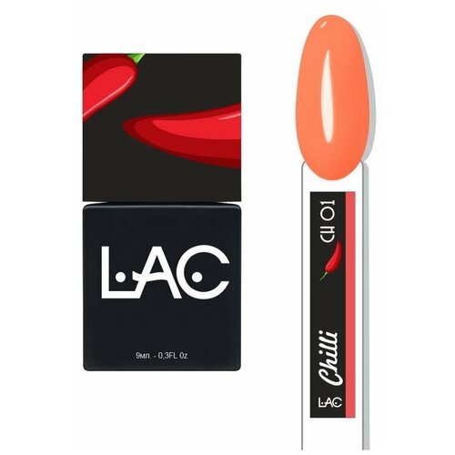 Гель-лак LAC Chilli №CH01, 9 мл