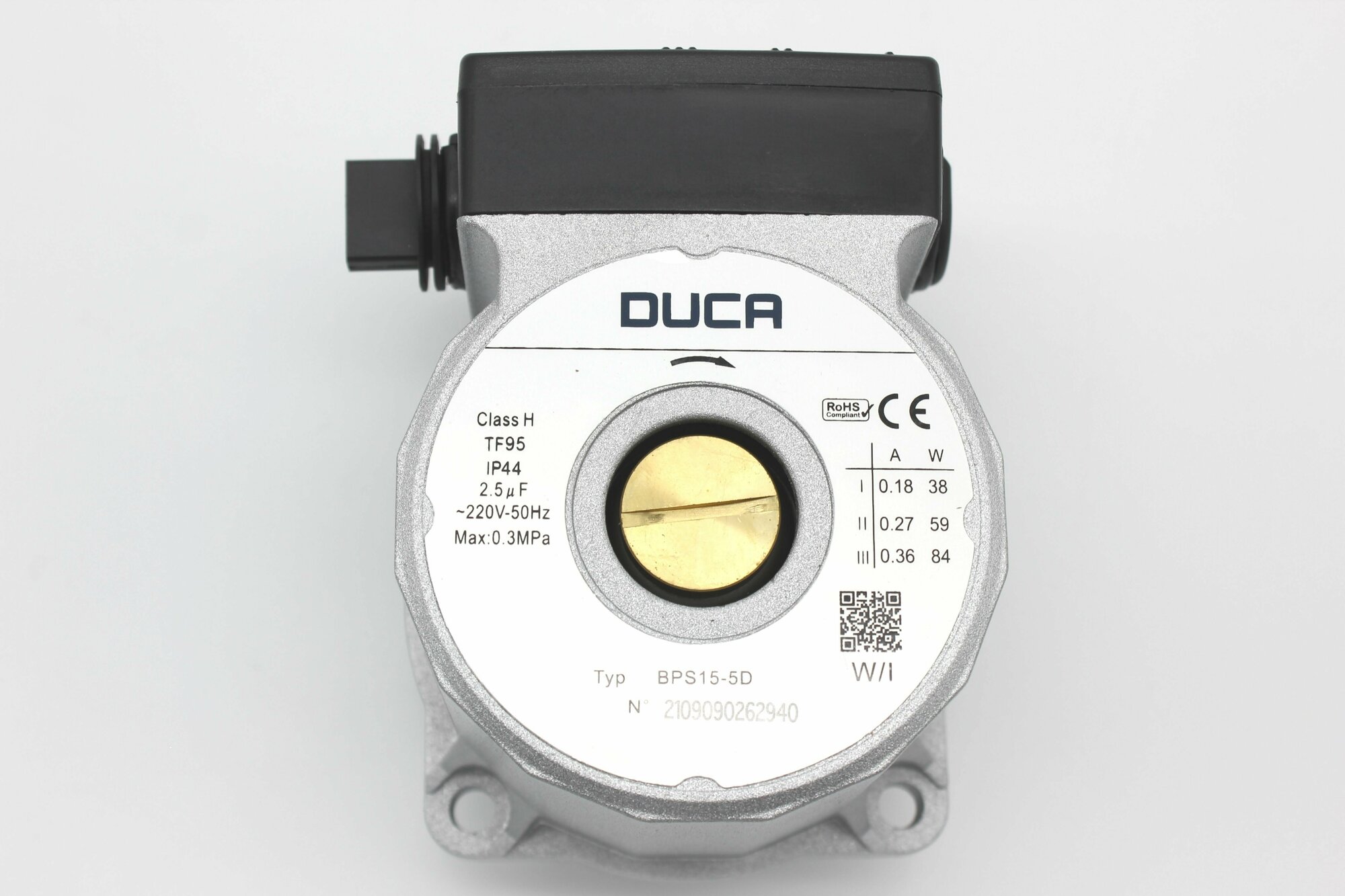 Насос Duca 15-50 замена Wilo RSL (RS) 15/5 (внутренний диаметр крыльчатки 30 мм) артикул 39819860 (8719905284) - фотография № 2