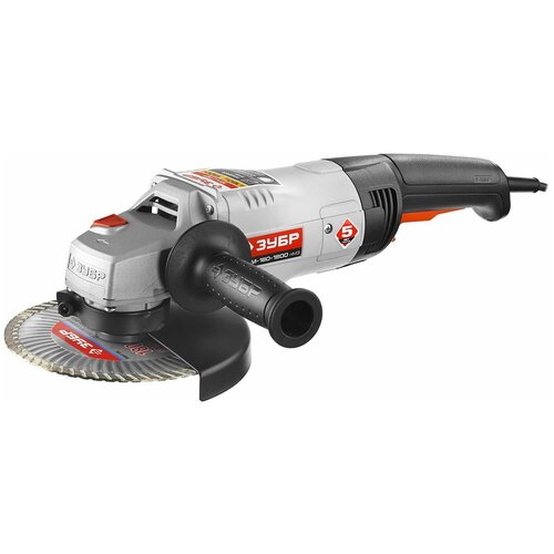Шлифмашина угловая ЗУБР плавный пуск УШМ-180-1800 ПМ3 1053200₽