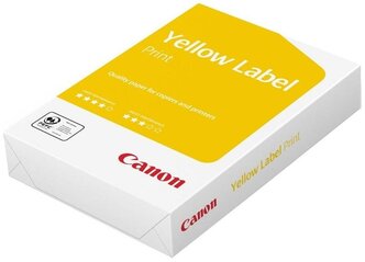 Бумага Canon A4 Yellow Label Print 80 г/м² 500 лист., белый