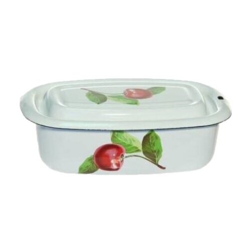 КМЗ Контейнер эмалированный 42504-0526 06л 10x16 см  16 см белый 1 шт 992₽